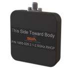 Southwest Antennas (SWA) small body worn antennas support MIMO radios from 2.1 to 2.5GHz. Models 1065-028 and 1065-029