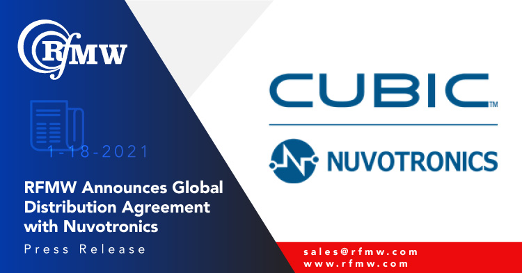 RFMW Announces Distribution Agreement with Nuvotronics