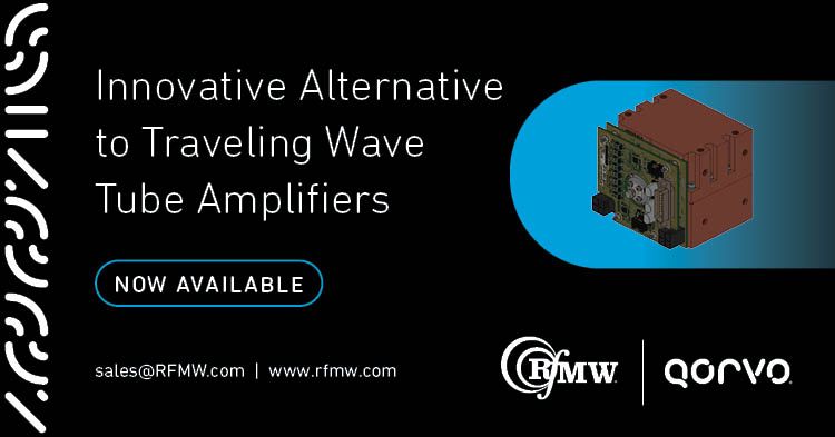 Qorvo’s Spatium™ QPB2731N solid state, spatial-combining amplifier spans 27 to 31 GHz with >49 dBm of instantaneous linear power