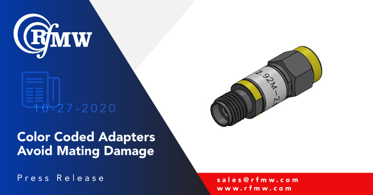Delta Electronics Manufacturing precision in-series and between-series adapters are color coded to promote proper mating along with quick identification