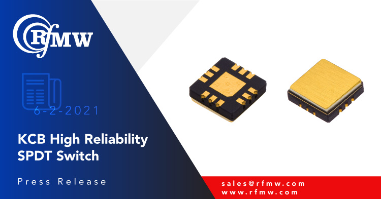 The KCB Solutions KS204C non-reflective RF switch is designed for harsh environments from 20 MHz to 8 GHz
